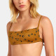 RVCA Γυναικείο μαγιό Chitah Top - Printed Bralette Bikini Top